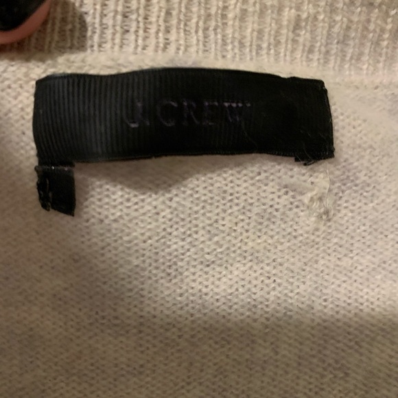 4 j.crew 100% cashmere v neck boyfriend sweaters - Picture 7 of 8